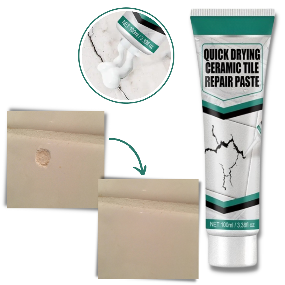 Ceramic Grout Paste Repair Kit 100ml White Waterproof | Sansoti