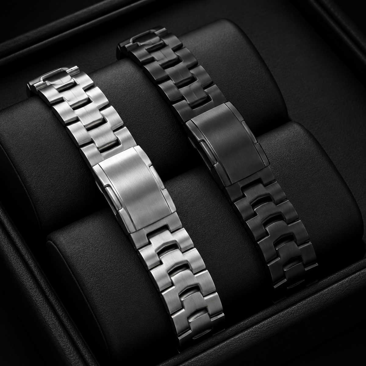 Titanium Link Band for Smartwatch 22mm 26mm QuickFit Watch Strap Wristband Sport Steel Metal Bracelet | Sansoti