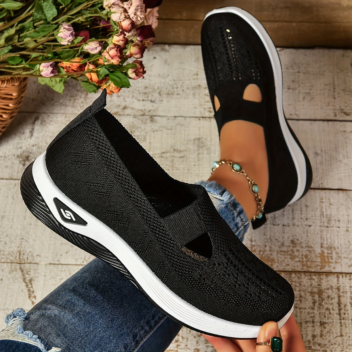 Ergonomische Damesslippers met Voetsteun Binnenhuis Buitenhuis Antislip Zool Comfortabele Pantoffels | Sansoti