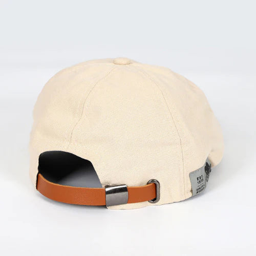 Verstelbare Katoenen Platte Pet voor Heren Lichtgewicht Ademend Klassiek Casual Hoofddeksel Retro Stijl | Sansoti