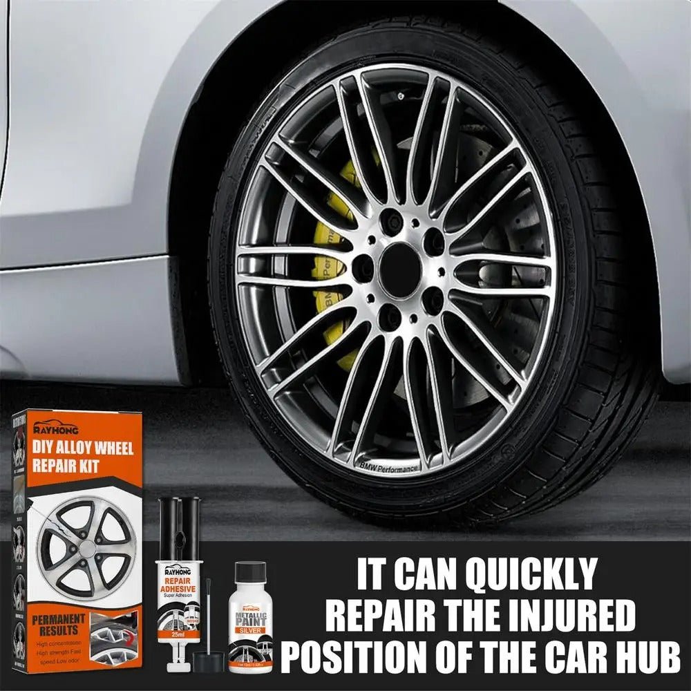 Alloy Wheel Repair Kit for Scratches and Damage DIY Car Rim Maintenance Accessories | Sansoti
