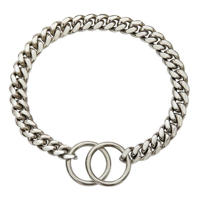 Metalen Schakelketting Halsband voor Honden Robuust Trainingsontwerp Duurzaam Sterke Schakels Alle Rassen | Sansoti