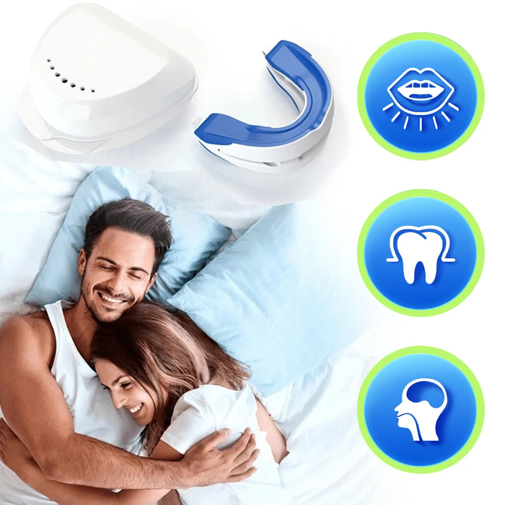 Adjustable Anti-Snore Mouthpiece with Ergonomic Fit for Comfortable Night’s Sleep | Sansoti