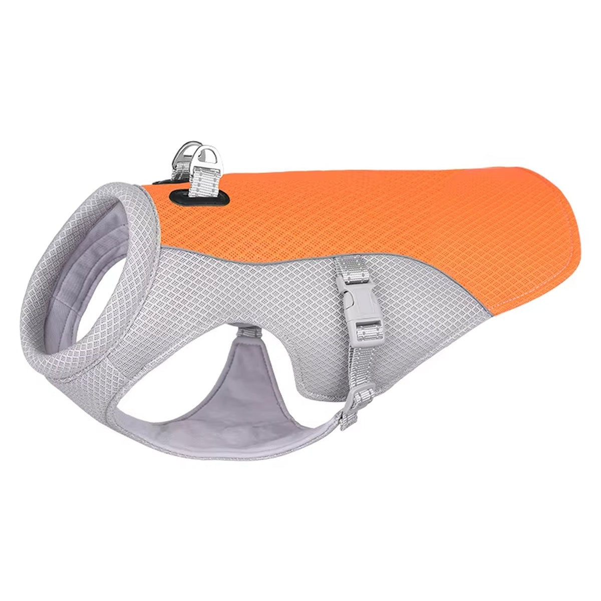 Watergeactiveerd Koelvest Hond Ademend Mesh Reflectief Harnas Riembevestiging Zomerwandeling Verkoeling | Sansoti