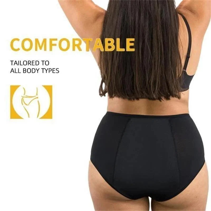 Hoogsluitende Menstruatie Ondergoed Absorberend voor Zware Flow Wasbare Incontinentiebroek Ultiem Comfort | Sansoti