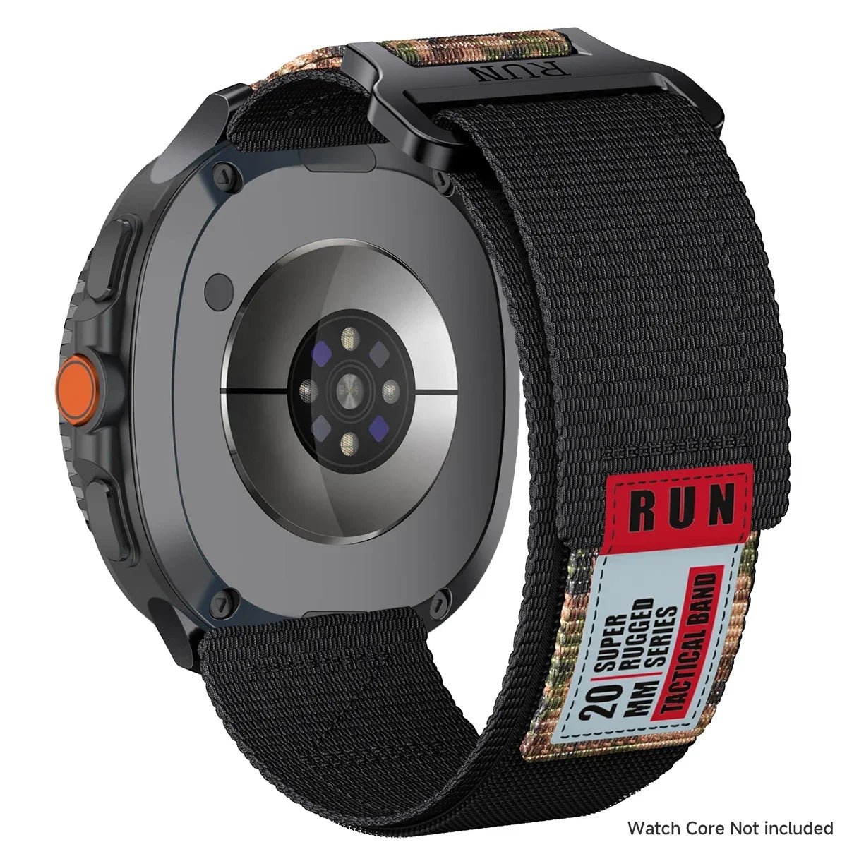 Nylon Tactical Smartwatch Strap for Galaxy Watch 8 9 Classic Adjustable Sporty Breathable Wristband | Sansoti