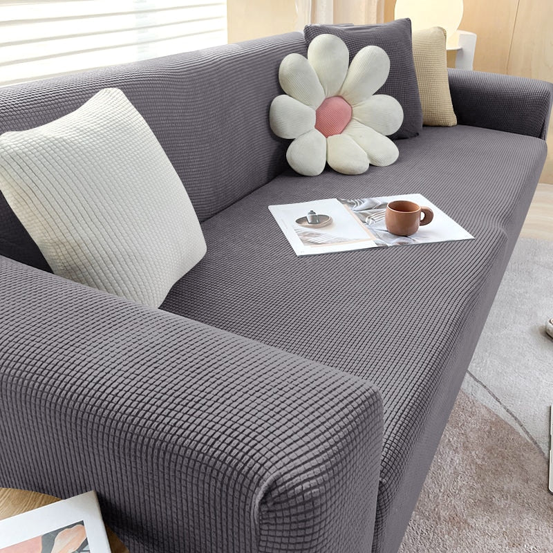 Rekbare Bankhoes met Anti-slip Coating - Volledige Bescherming voor 1-4 Zits Zitmeubels - Verkrijgbaar in 10 Kleuren | Sansoti