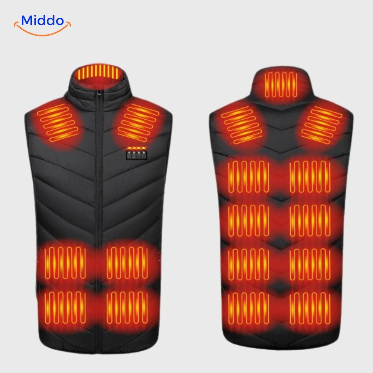 Verwarmbaar Bodywarmer Vest USB 3 Warmtestanden Heren Outdoorkleding Herfst Winter Wandelen Kamperen | Sansoti