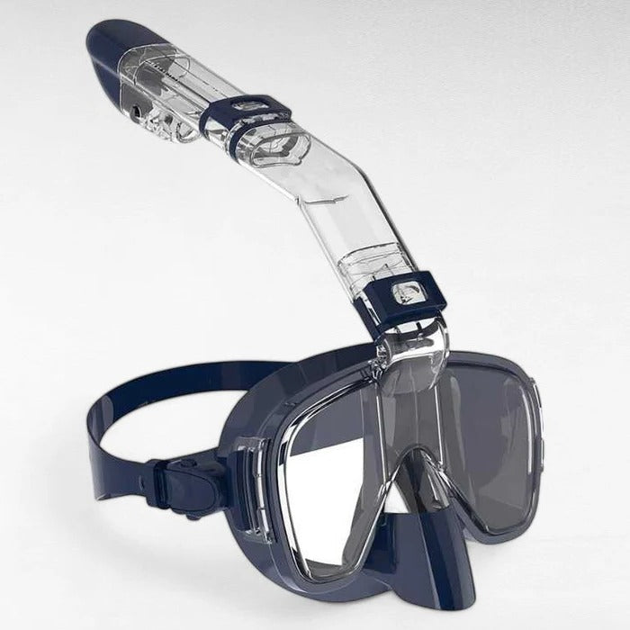 Full-Face Diving Mask with Dry-Top Snorkel, Panoramic 180° View for Adults and Children, Swimming and Snorkeling | Sansoti