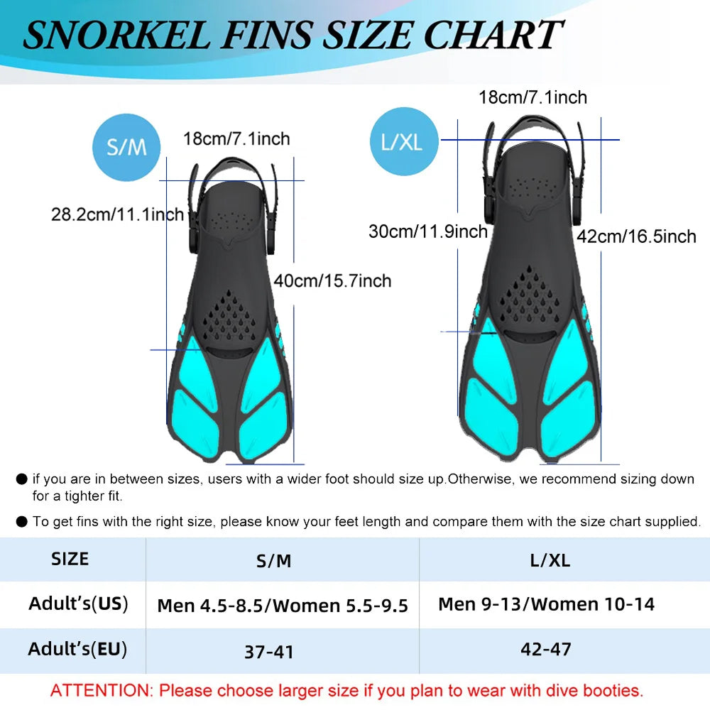 Snorkel Set with Panoramic Mask Fins and Dry Snorkel for Diving Swimming Underwater Exploration Snorkeling | Sansoti