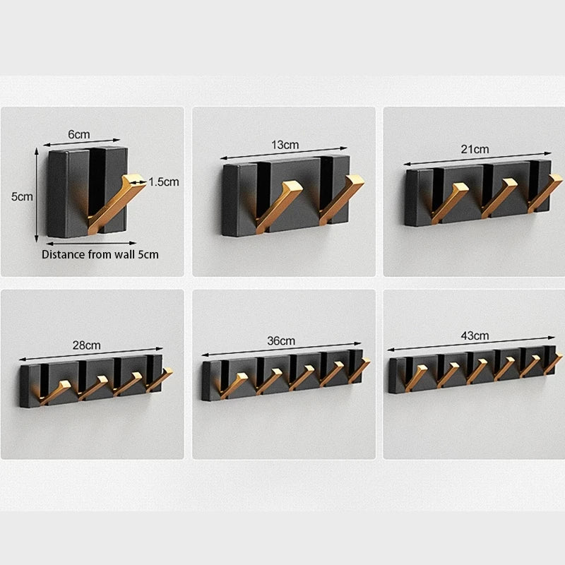 Foldable Stainless Steel Wall Hook – Space-Saving & Minimalist Design | Sansoti
