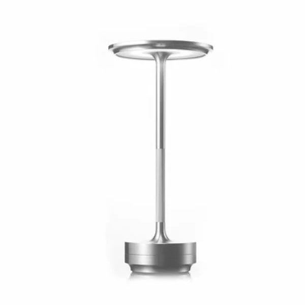Lampe de table à intensité réglable, rechargeable et résistante à l’eau, en métal, avec commande tactile, sans fil, LED, éclairage d’ambiance | Sansoti