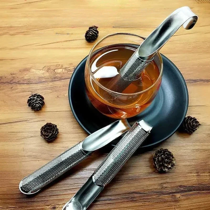 Teesieb aus Edelstahl (2er Set) – Feinmaschiger Tee-Infuser für losen Tee | Sansoti