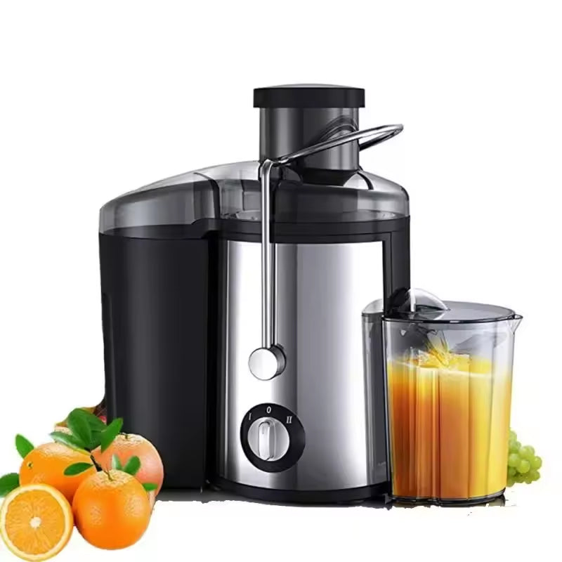 Zentrifugal-Entsafter 800W mit breiter Einfüllöffnung für frisches Obst- und Gemüsesaft zu Hause in der Küche gesund | Sansoti