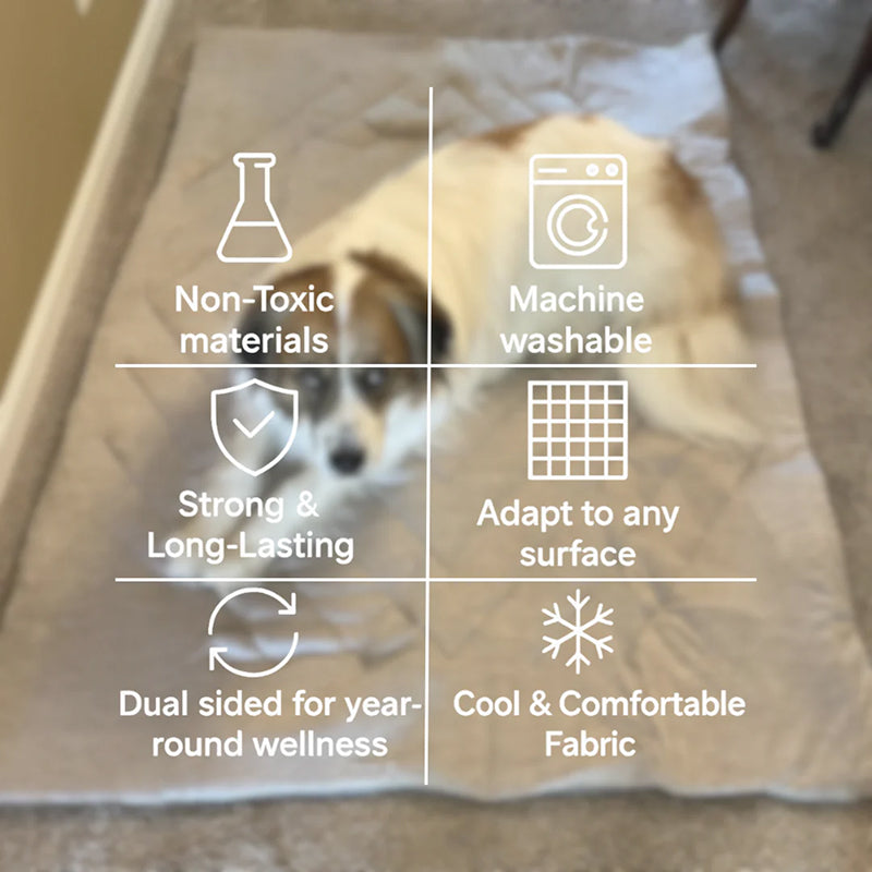 Koelmat Hond Zelfactiverend met Arc-Chill Technologie OEKO-TEX Gecertificeerd Verkoelend Comfort Huisdier | Sansoti