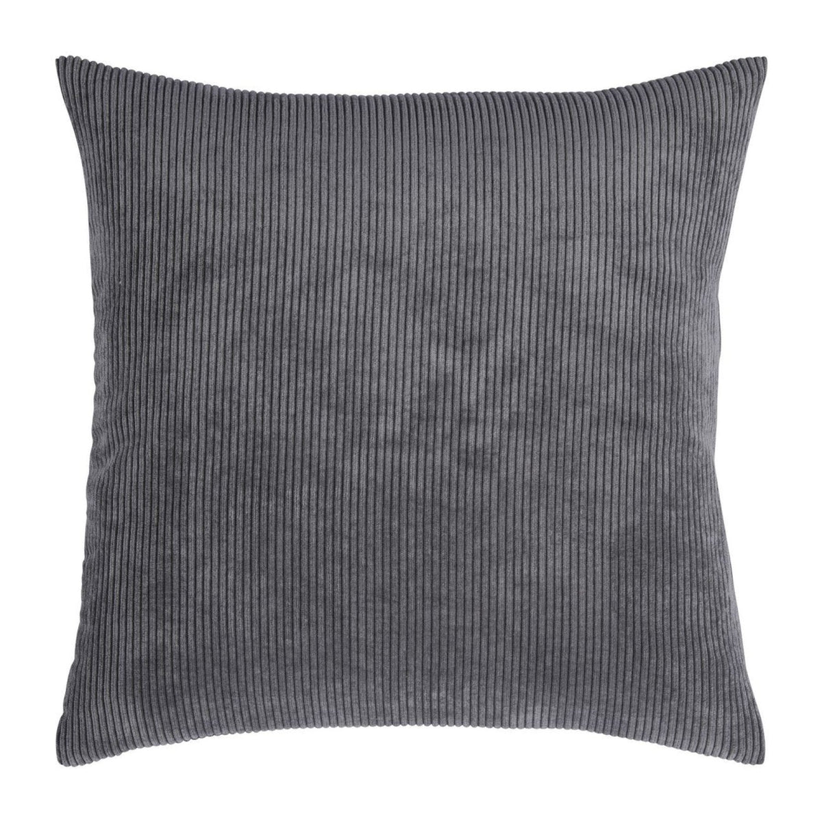 Housse de Coussin Aspect Velours Côtelé - Texture Douce en Velours Côtelé - Accent Scandinave pour la Décoration - Housse Carrée pour Canapé et Chaise | Sansoti