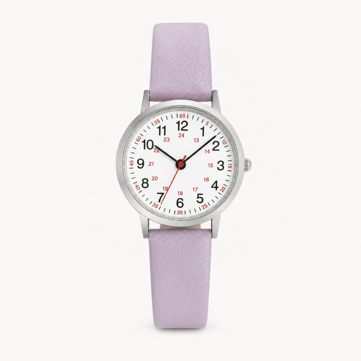 Montre professionnelle pour le personnel soignant, étanche, avec trotteuse et bracelet en silicone, pour le personnel médical et infirmier | Sansoti