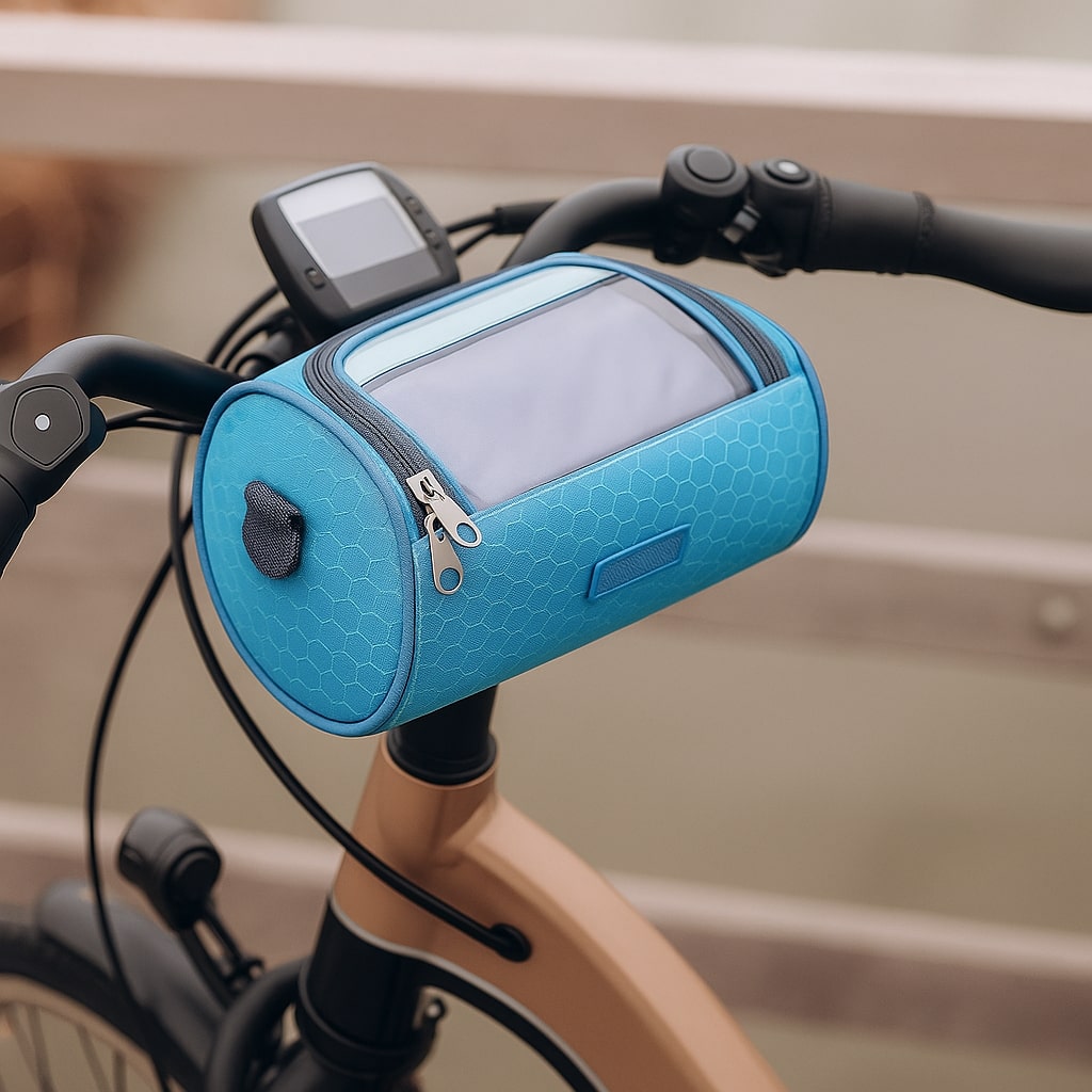 Stuurtas Fiets met Telefoonhouder en Touchscreen | Waterdicht Opbergvak voor Navigatie Smartphone Sleutels | Sansoti