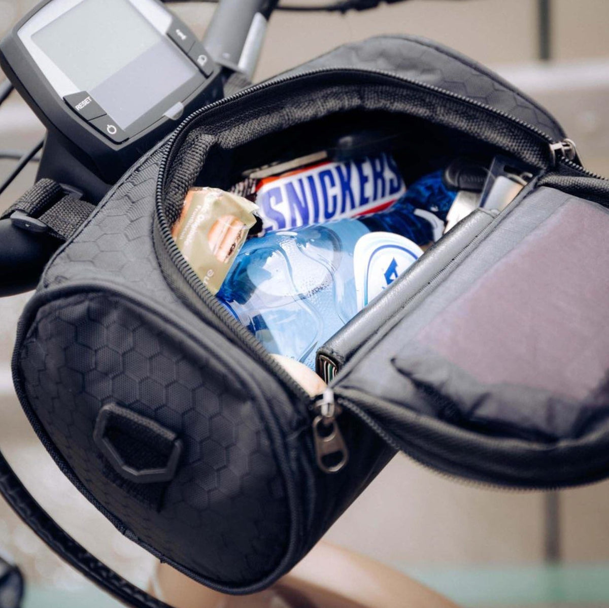 Stuurtas Fiets met Telefoonhouder en Touchscreen | Waterdicht Opbergvak voor Navigatie Smartphone Sleutels | Sansoti