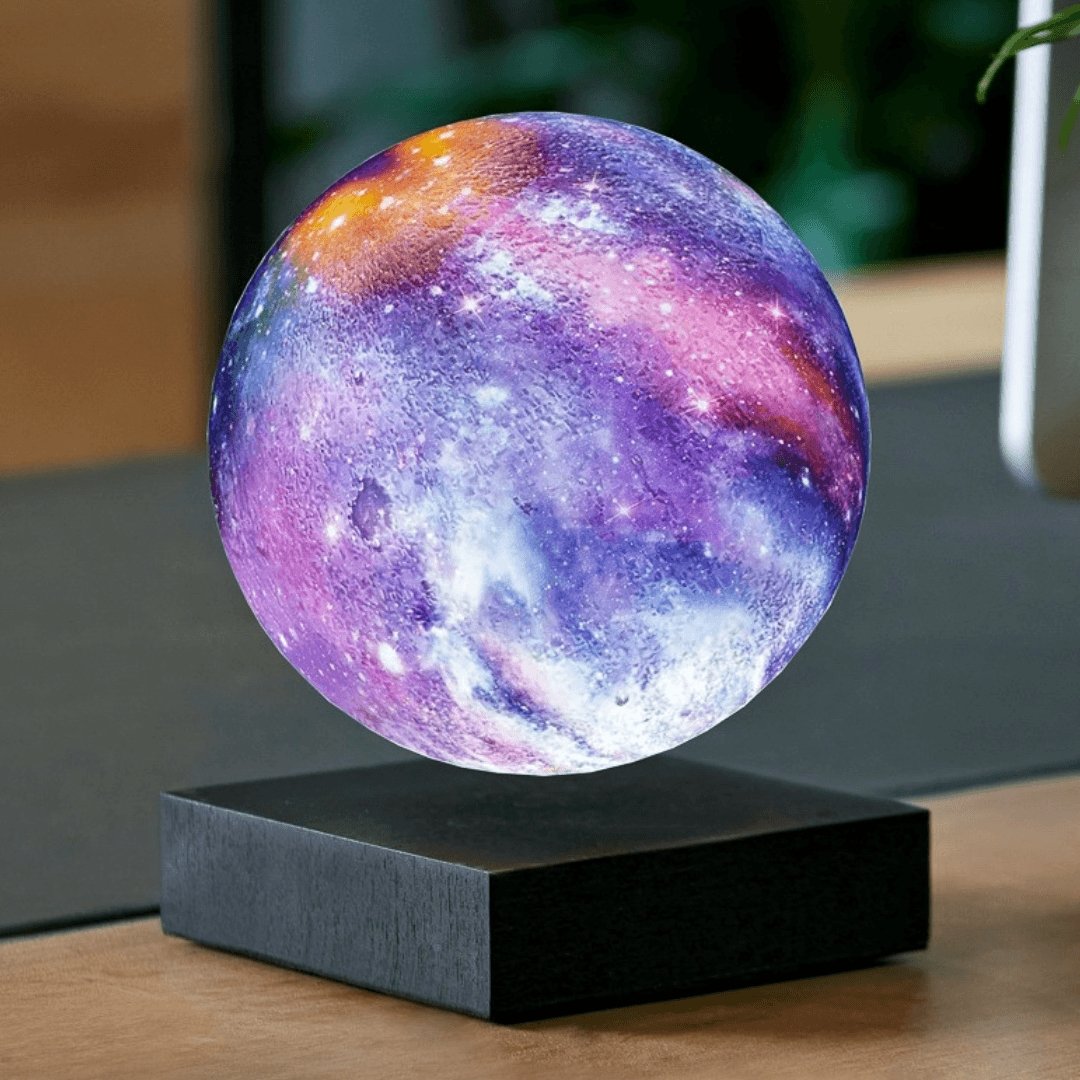 Floating Moon Lamp with Magnetic Levitation and LED Lighting 15cm | Sansoti