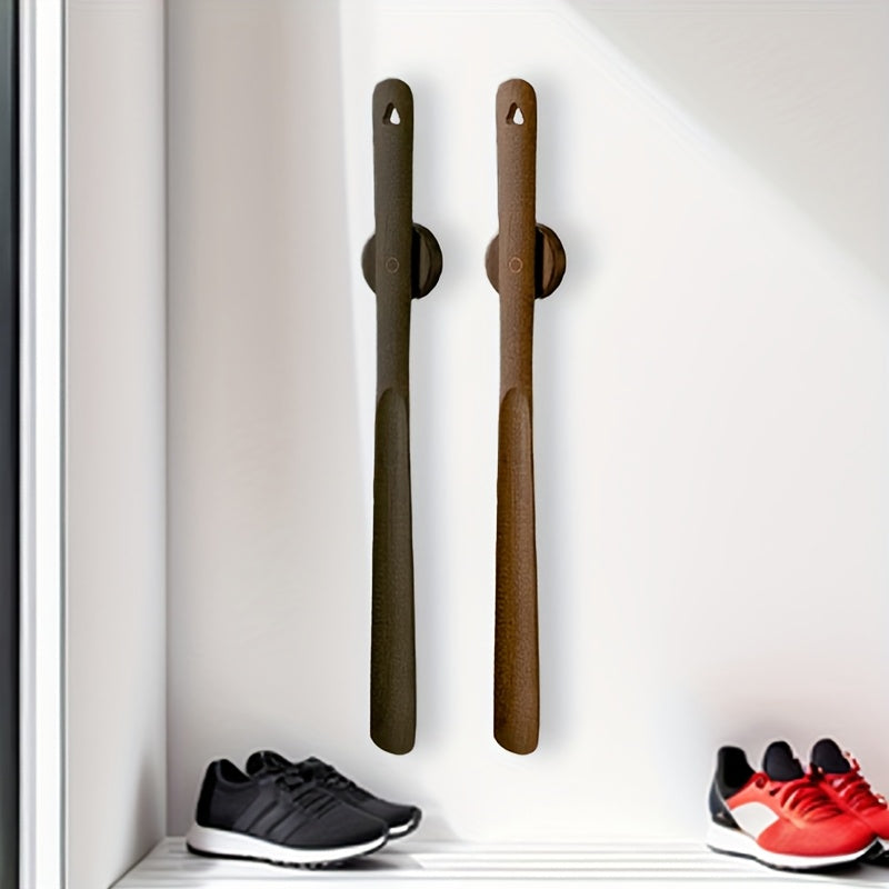 Extra Long Wooden Shoe Horn (50 cm) – Ergonomic Shoe Aid | Sansoti