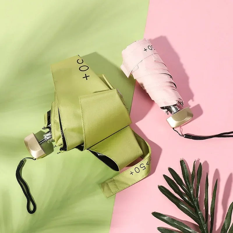 Foldable Mini Umbrella – Compact, UV Protection & Windproof for Everyday Use | Sansoti