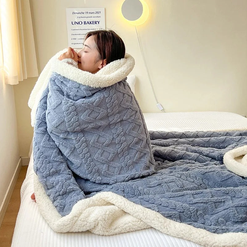 Weiche Fleece-Decke Dunkelbraun Grün Gelb Beige Blau Weiß Schwarz Leichtgewichtige Warme Kuscheldecke für Sofa und Bett Winterdecke für kalte Abende Schlafzimmer Wohnzimmer | Sansoti