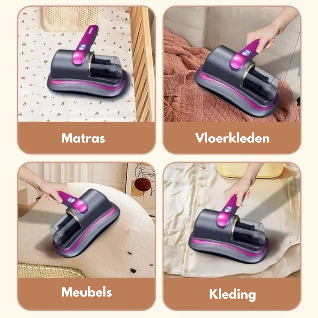 Kabelloser Möbelreiniger 100W HEPA für Matratze, Teppich, Auto | Sansoti