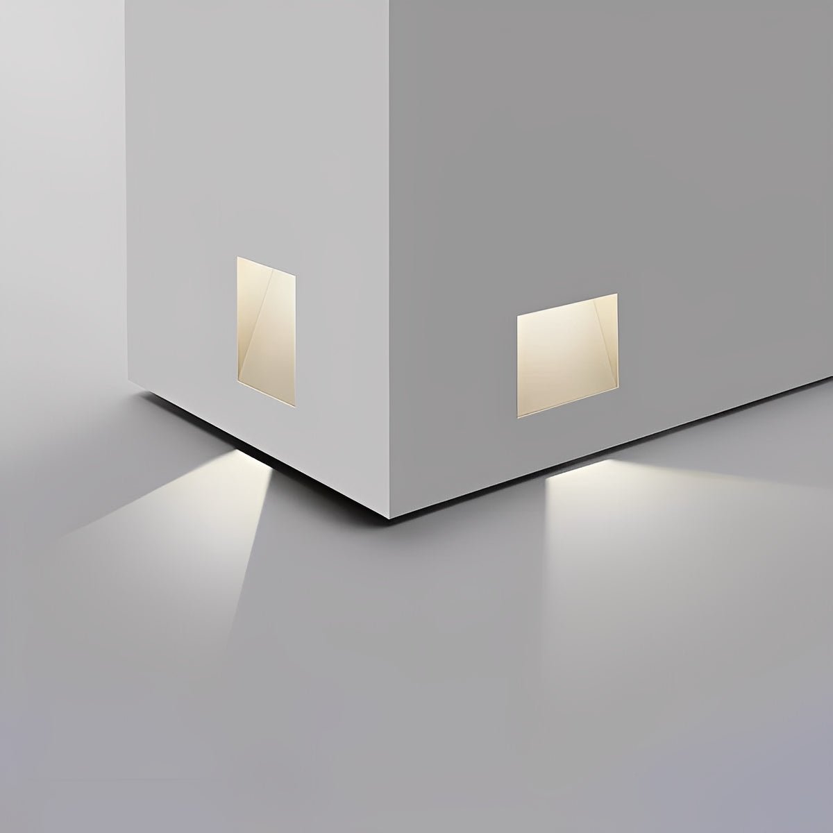 Spot encastrable avec détecteur de mouvement, éclairage d’escalier LED en aluminium, blanc chaud, neutre ou froid pour hall, couloir et corridor | Sansoti
