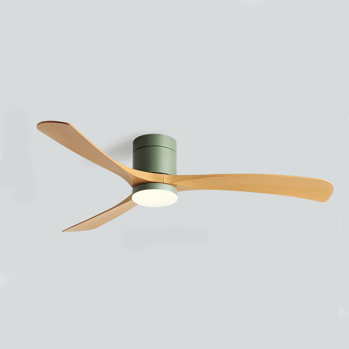 Ceiling Fan with Lighting, 6 Speeds, DC Motor, 3 Color Tones, Quiet Airflow, Modern Interior | Sansoti