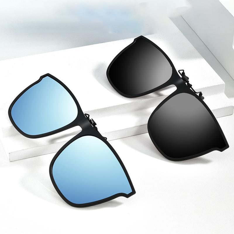 Lunettes de soleil polarisées pliables à clip avec protection UV400 – Fixation magnétique légère | Sansoti