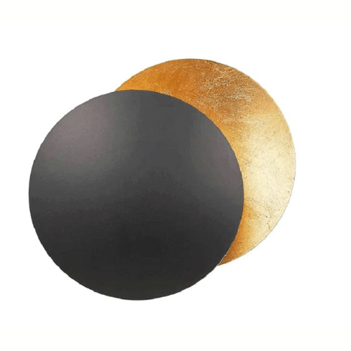 Wall Lamp Solar Eclipse Rotatable Metal Gold Art Deco LED | Sansoti
