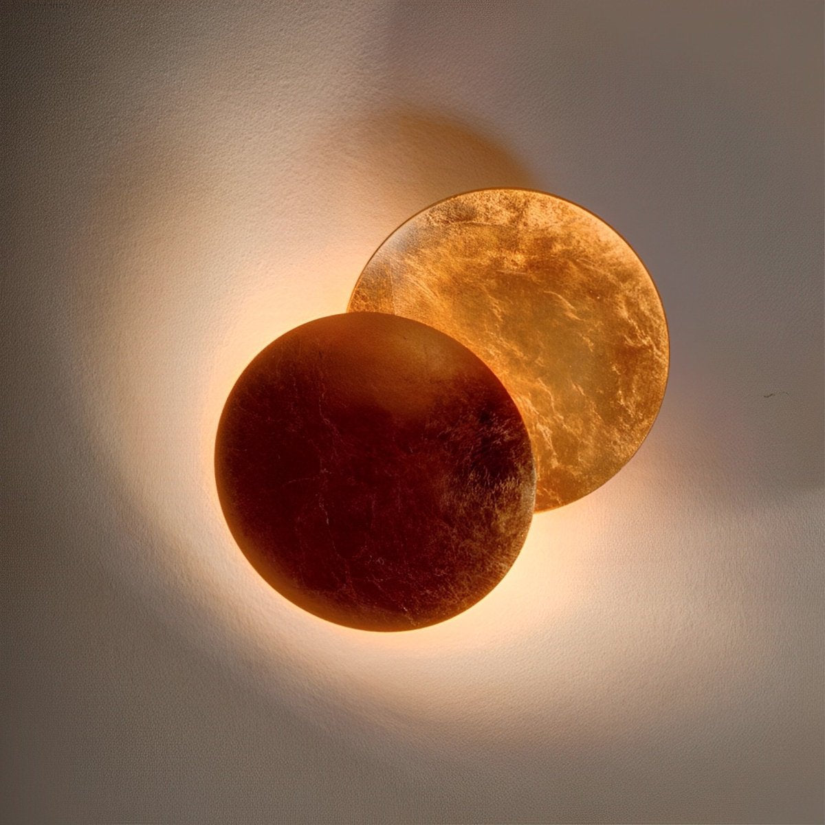 Verstelbare Wandlamp IJzer LED Eclips-Design 8W Warm Wit Koel Wit Zwart Goud Wit Rood Muurverlichting | Sansoti