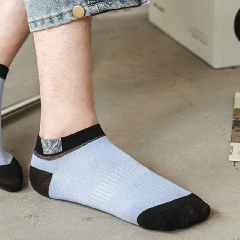 Men's Socks Set of 20 Pairs Sporty Low-Cut Ankle Socks Cotton Blend Breathable Casual Everyday Comfort | Sansoti