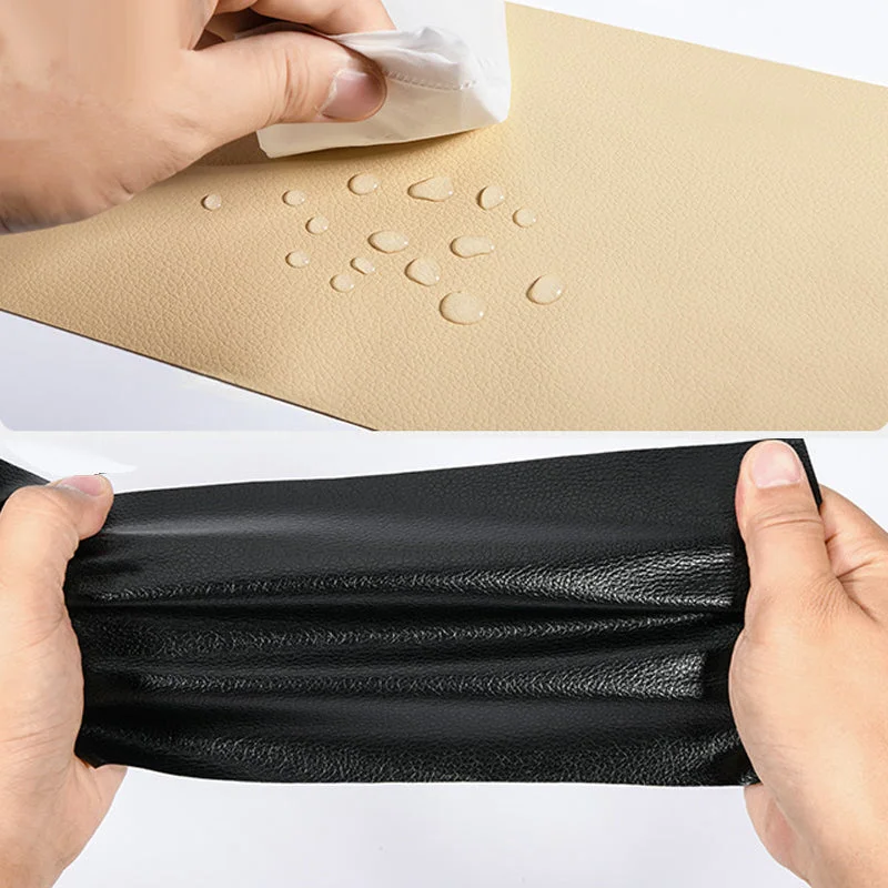 Self-Adhesive Leather Repair Patch 50x137cm, Cuttable, for Furniture, Sofas and Chairs, Repair Patch, Waterproof Faux Leather | Sansoti