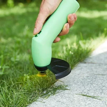 Kabelloser Unkrauttrimmer Mini-Rasenmäher für Gartenrandbearbeitung Unkrautbekämpfung Akku-betriebener Präzisionstrimmer | Sansoti