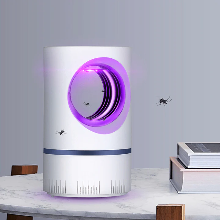 Electric Insect Trap with LED Light 200m² Coverage Quiet Chemical-Free Mosquito Trap for Bedroom Living Room Kitchen | Sansoti
