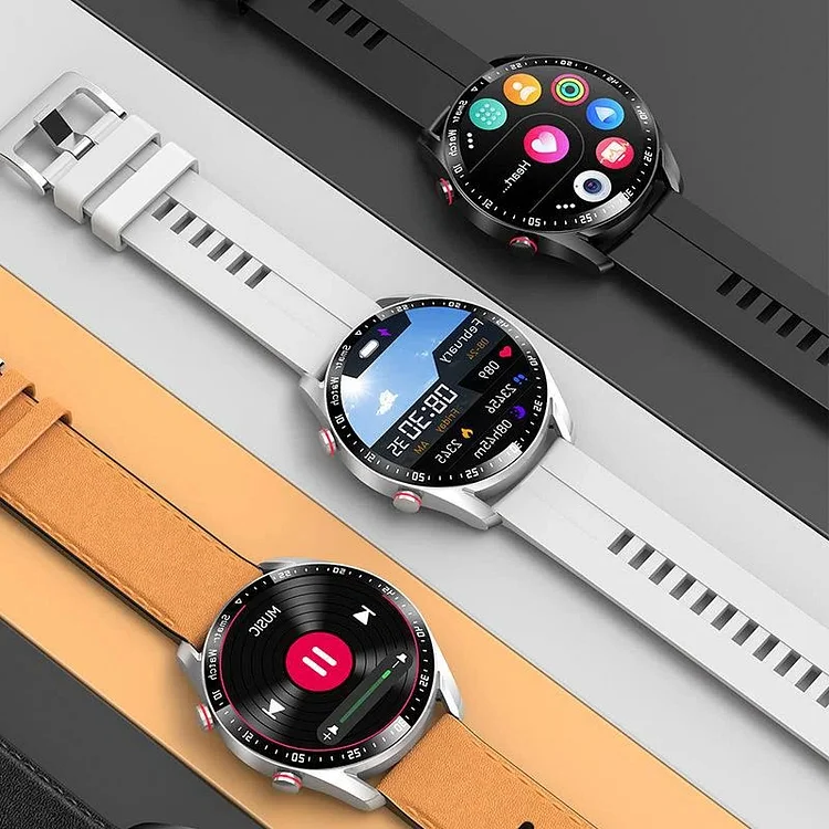 Slimme Horloge Non-Invasieve Bloedsuikermeter Hartslagmeter Bloeddruk Zuurstofmeting Bluetooth 1.45 inch | Sansoti