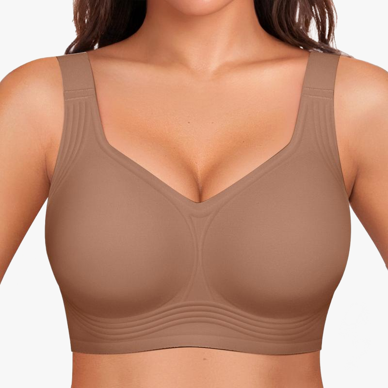 Wireless Bra with 4-Layer Gel Strip | Seamless Comfort | Sansoti