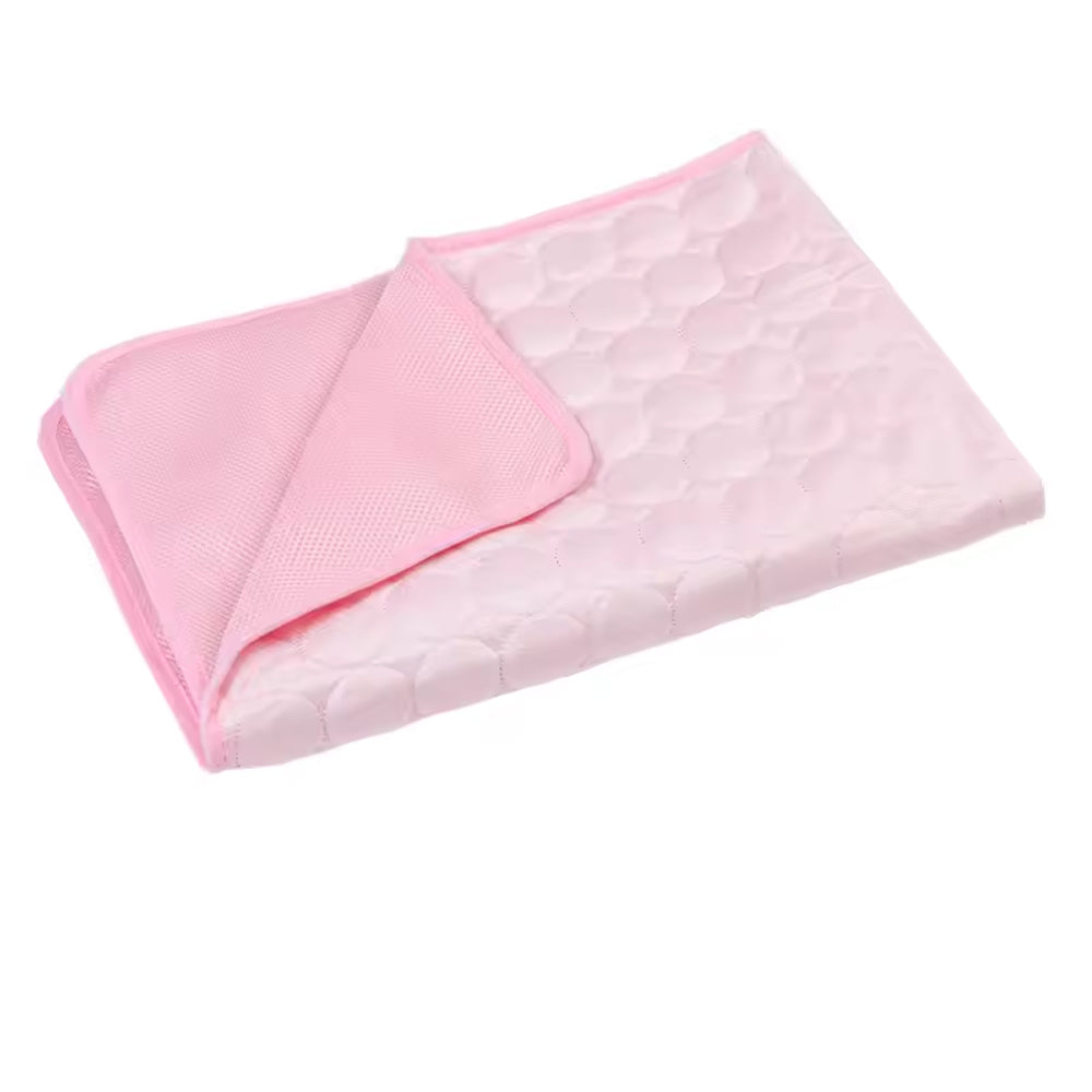 Tapis rafraîchissant autonettoyant pour animaux avec régulation de la température, sans alimentation électrique, sans gel, lavable et confortable pour chiens et chats | Sansoti