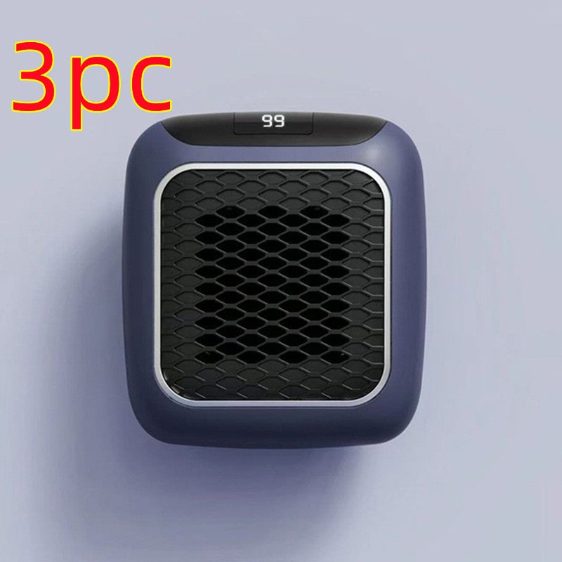 Compact Plug-In Heater with Digital Display, Timer, and Adjustable Thermostat for Bedroom or Bathroom up to 20m² | Sansoti