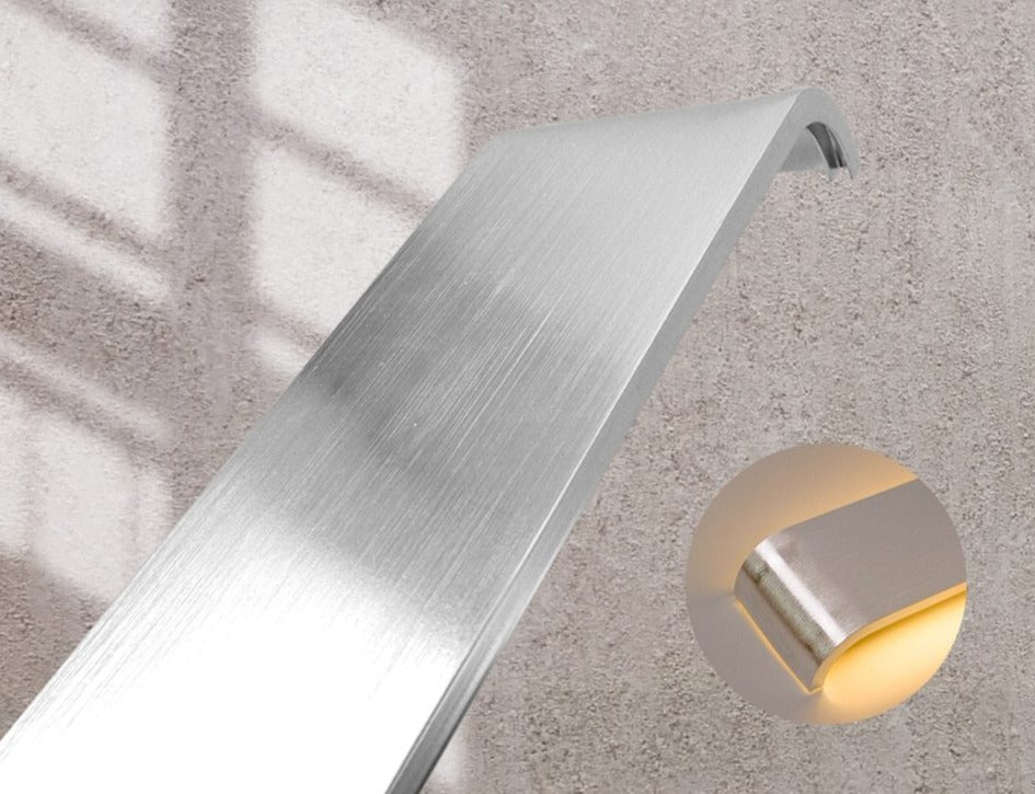 Kinkiet LED góra-dół, oświetlenie z aluminium i akrylu, nastrojowa lampa do salonu, sypialni i korytarza, nowoczesne wnętrze | Sansoti