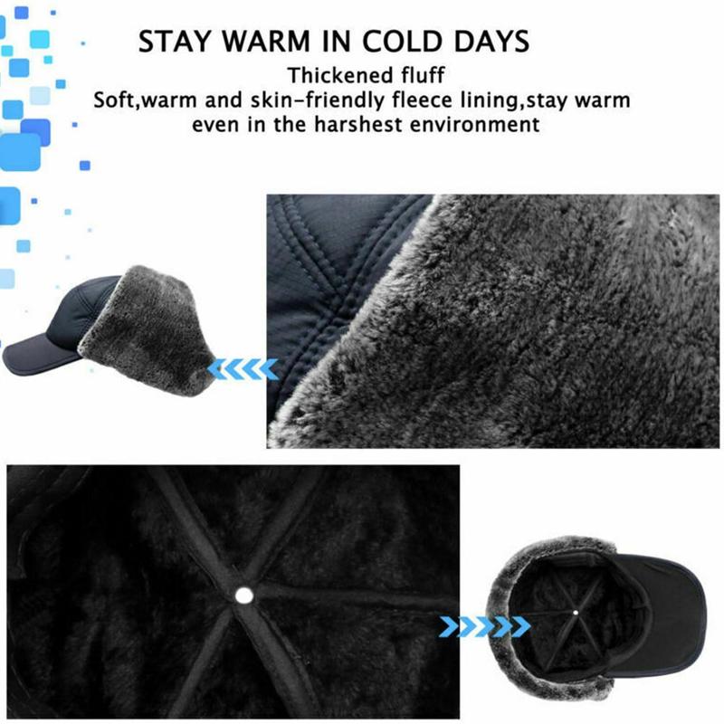 Unisex Winter Hat with Face Protection, Ear Flaps, Waterproof, Windproof, Skiing, Snowboarding, Outdoor Winter | Sansoti