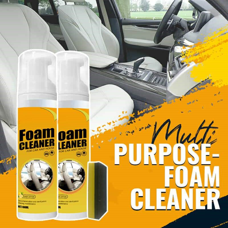 All-Purpose Cleaner Foam Spray – Multi-Surface Cleaning Agent with Deep Penetrating Action for Grease-Free and Radiant Results | Sansoti