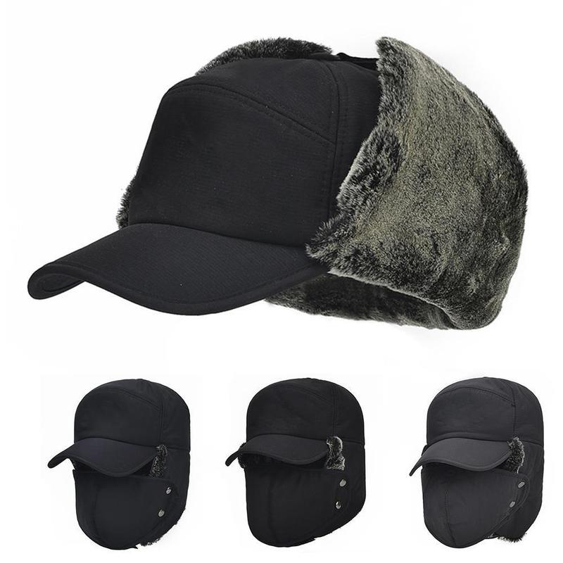 Unisex Winter Hat with Face Protection, Ear Flaps, Waterproof, Windproof, Skiing, Snowboarding, Outdoor Winter | Sansoti