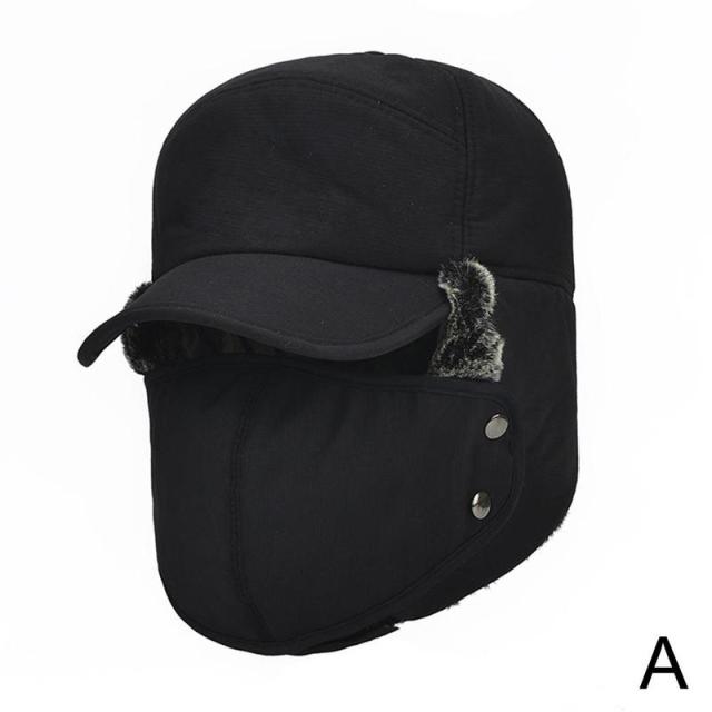 Unisex Winter Hat with Face Protection, Ear Flaps, Waterproof, Windproof, Skiing, Snowboarding, Outdoor Winter | Sansoti