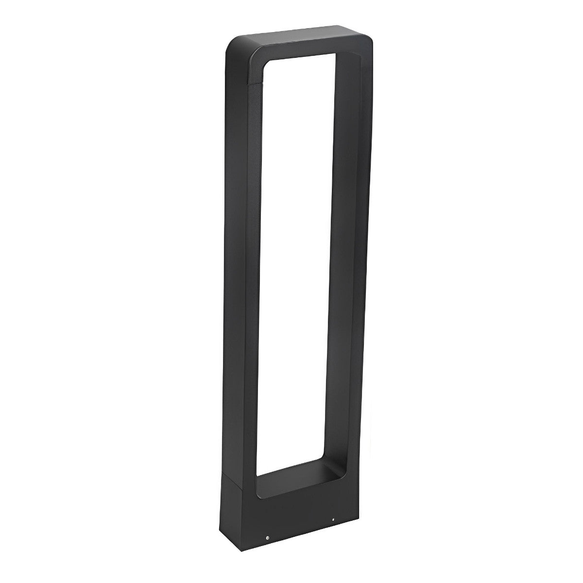 Sockelleuchte LED 10W Schwarz Aluminium Garten Einfahrt Weg IP65 Stehende Außenleuchte Rechteck Warmweiß 3000K Rasenlampe Gartenbeleuchtung | Sansoti