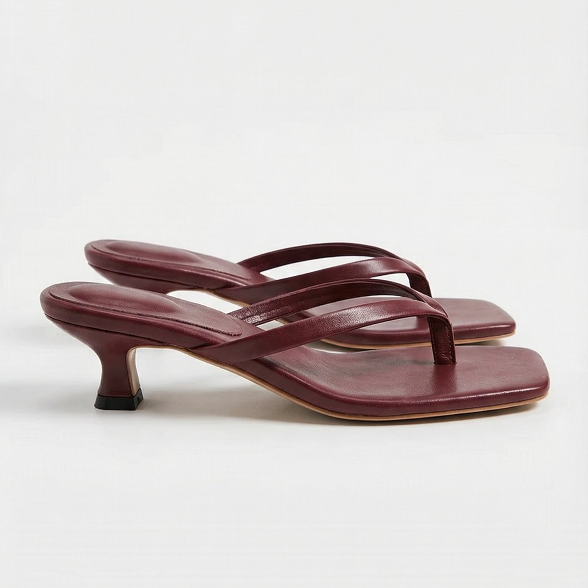 Sandalias de verano para mujer, de tacón bajo y punta abierta, cómodas, elegantes, informales y chic, con tiras, para la playa | Sansoti