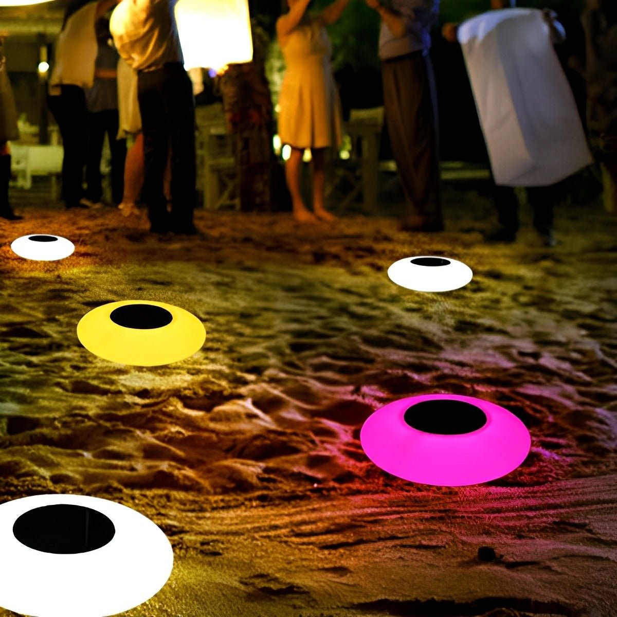 Floating Pool Ball RGB LED Solar Water Light Pond Lighting Wireless with Remote Control Garden Ambience | Sansoti