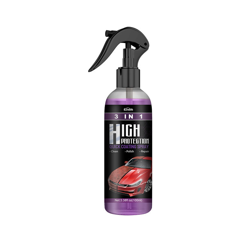 3-in-1 Autolak Coating Spray Watervrij 30ml 100ml Bescherming Glans Krasverwijdering Wassen Auto Onderhoud | Sansoti